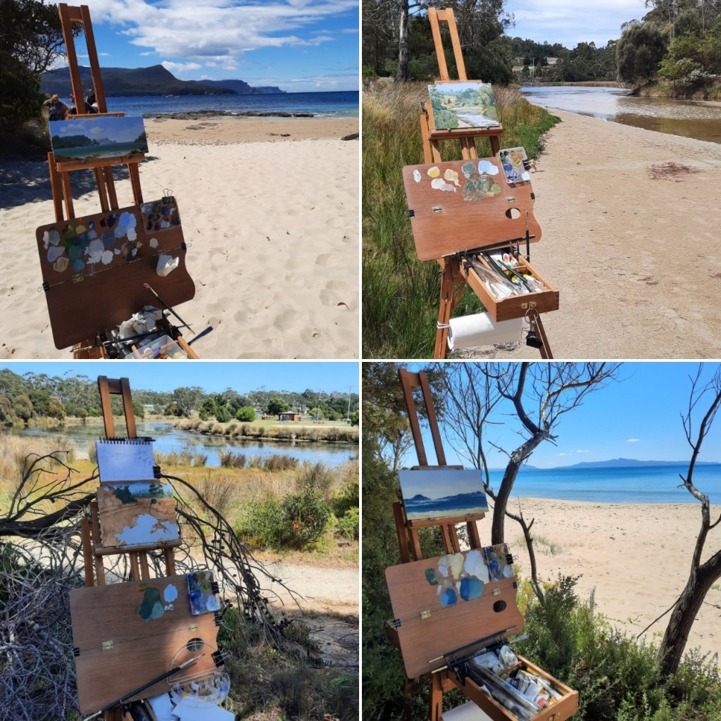 En Plein Air on the East Coast of&nbsp;Tasmania