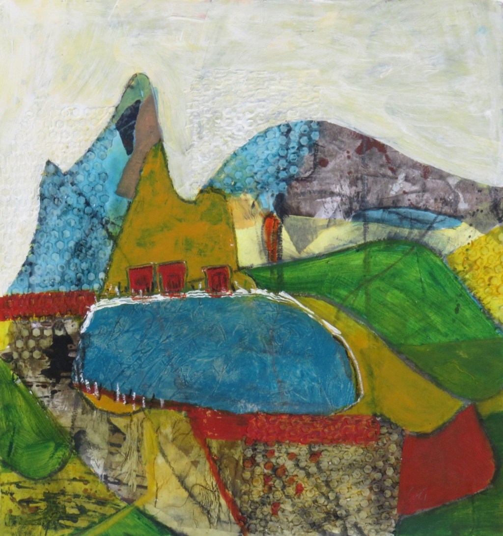 Adventure in the Andes $260 33cm wide x 35cm&nbsp;high